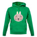 Smiley Face Mrs Rabbit unisex hoodie