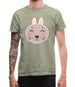 Smiley Face Mrs Rabbit Mens T-Shirt