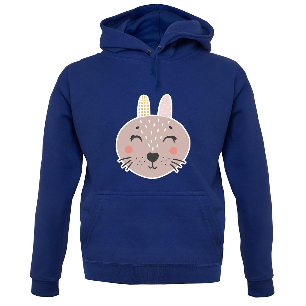Smiley Face Mrs Rabbit unisex hoodie
