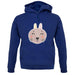 Smiley Face Mrs Rabbit unisex hoodie