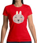 Smiley Face Mrs Rabbit Womens T-Shirt