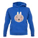 Smiley Face Mrs Rabbit unisex hoodie