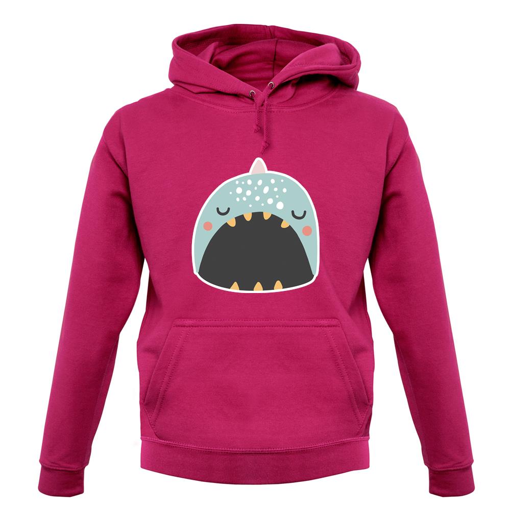 Smiley Face Narwhal unisex hoodie