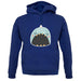 Smiley Face Narwhal unisex hoodie