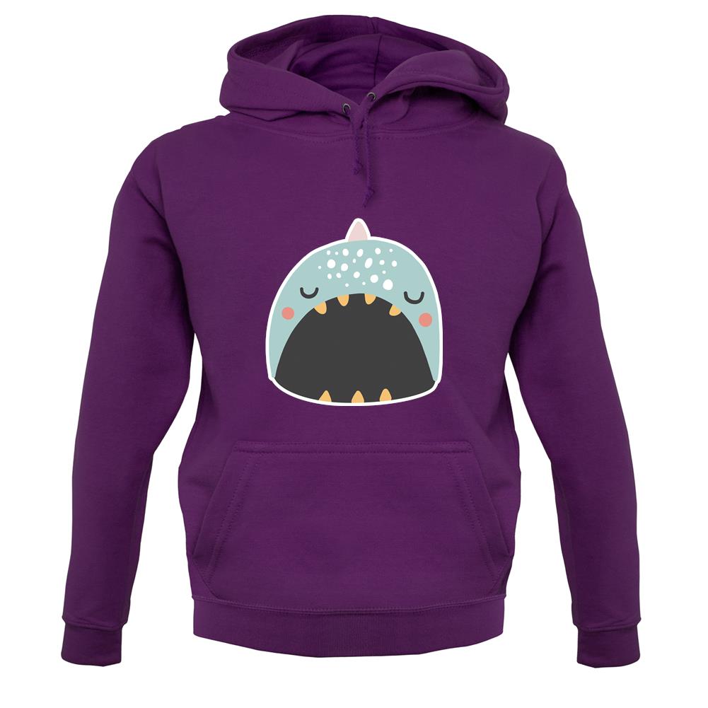 Smiley Face Narwhal unisex hoodie