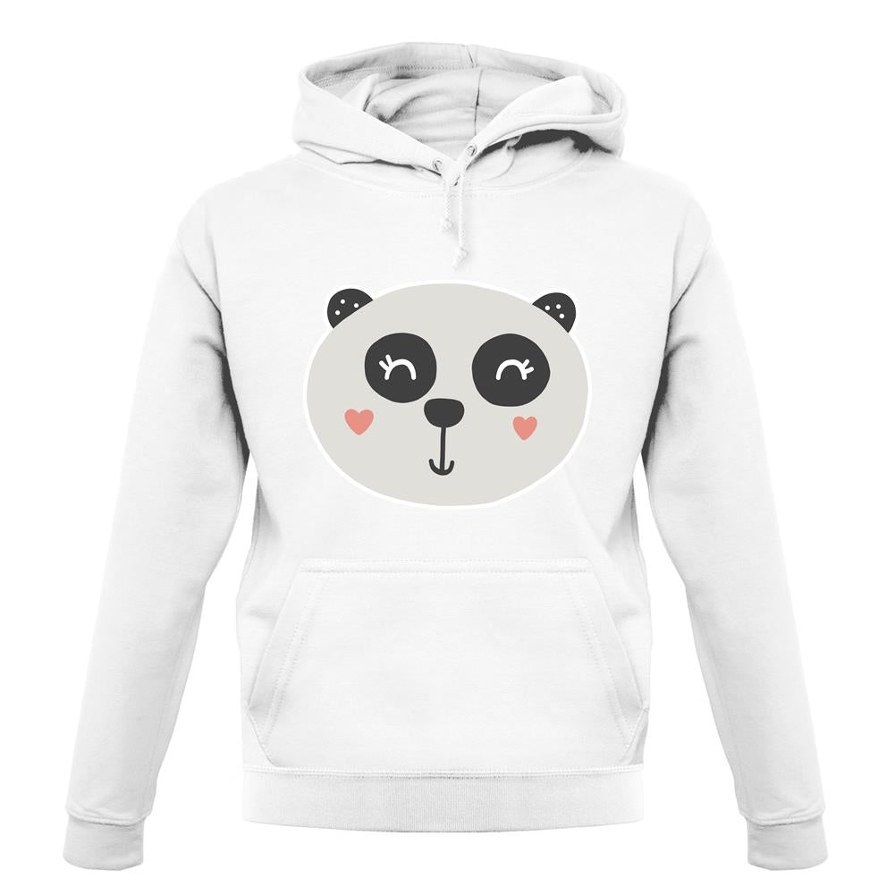Smiley Face Panda unisex hoodie