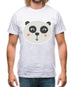 Smiley Face Panda Mens T-Shirt