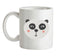 Smiley Face Panda Ceramic Mug