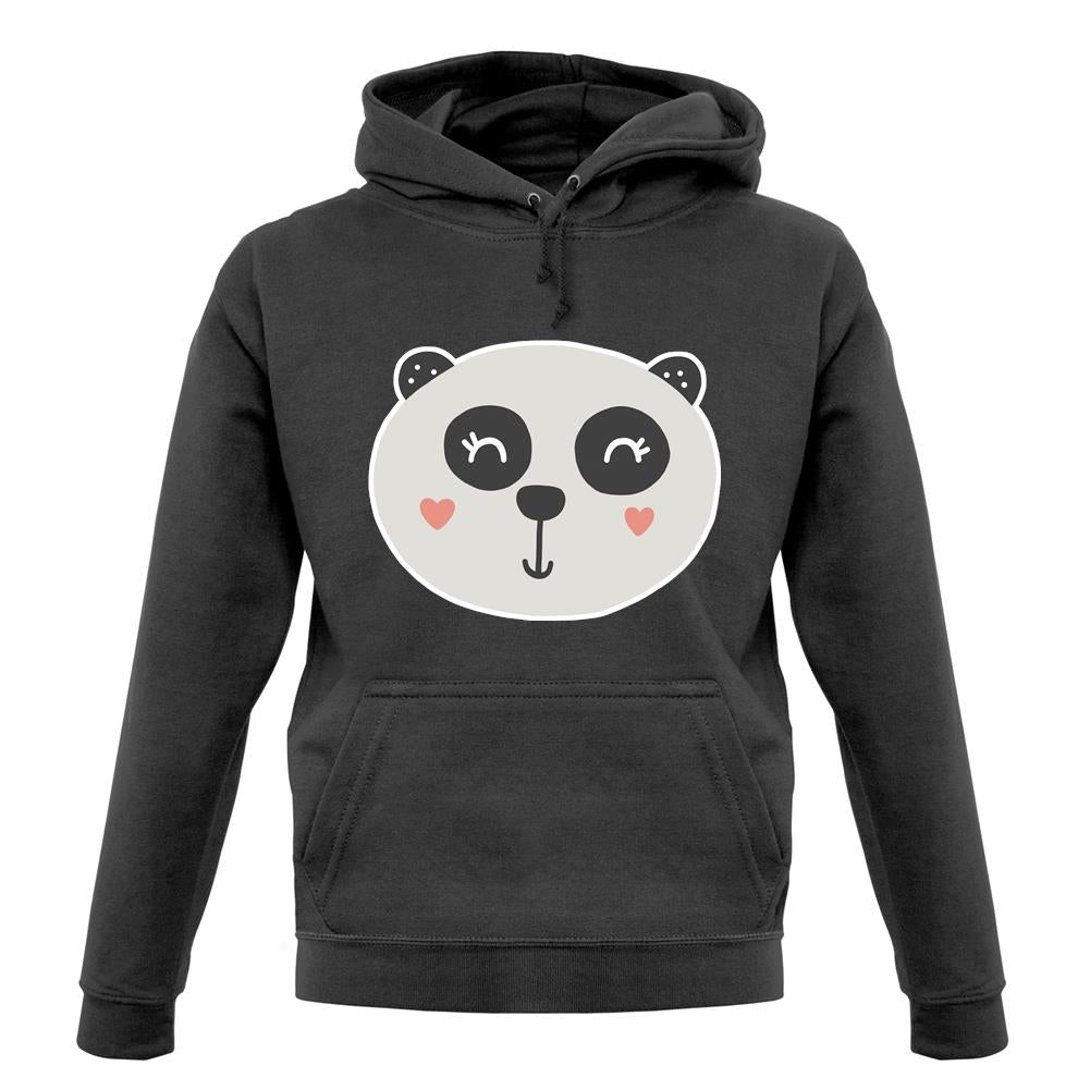 Smiley Face Panda unisex hoodie