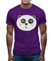 Smiley Face Panda Mens T-Shirt