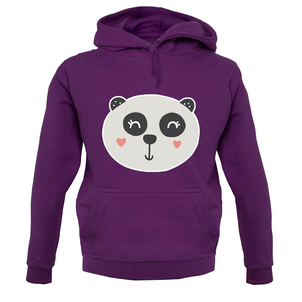 Smiley Face Panda unisex hoodie