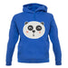 Smiley Face Panda unisex hoodie