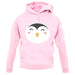 Smiley Face Penguin unisex hoodie