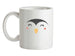 Smiley Face Penguin Ceramic Mug