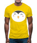 Smiley Face Penguin Mens T-Shirt