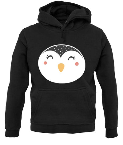 Smiley Face Penguin unisex hoodie
