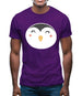 Smiley Face Penguin Mens T-Shirt