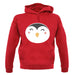 Smiley Face Penguin unisex hoodie