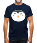 Smiley Face Penguin Mens T-Shirt