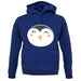 Smiley Face Penguin unisex hoodie