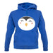 Smiley Face Penguin unisex hoodie