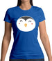 Smiley Face Penguin Womens T-Shirt