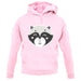 Smiley Face Racoon unisex hoodie