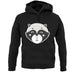 Smiley Face Racoon unisex hoodie