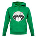 Smiley Face Racoon unisex hoodie