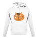 Smiley Face Tiger unisex hoodie