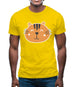 Smiley Face Tiger Mens T-Shirt