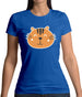 Smiley Face Tiger Womens T-Shirt