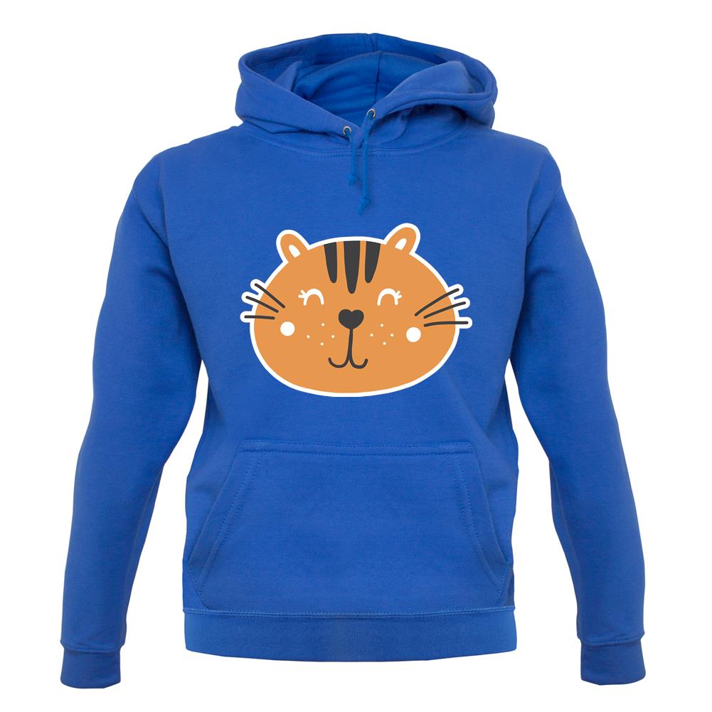Smiley Face Tiger unisex hoodie