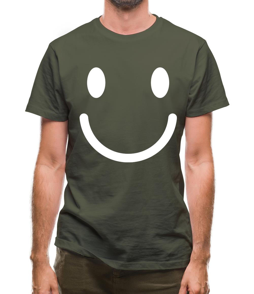 Smiley Face Mens T-Shirt