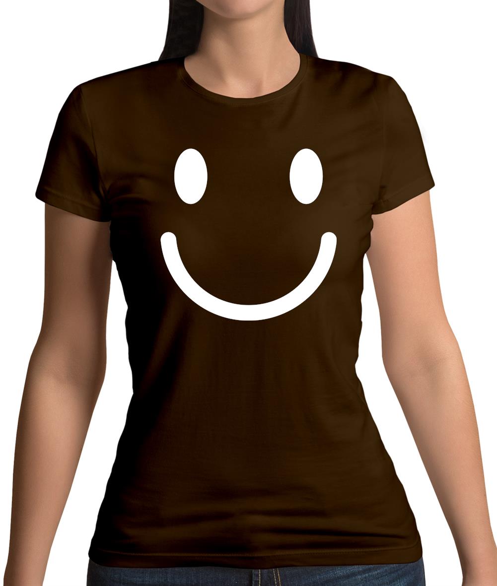 Smiley Face Womens T-Shirt