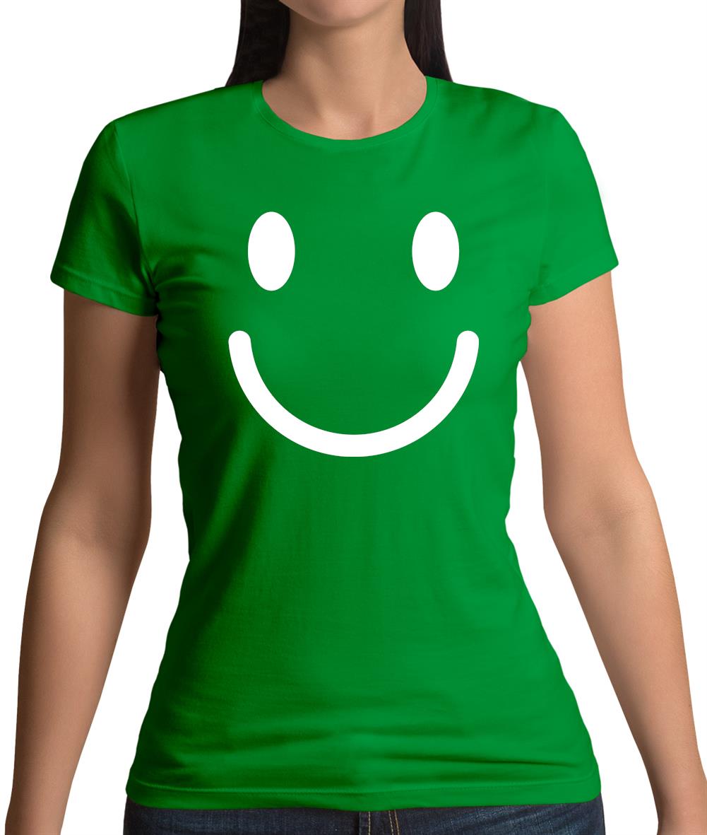 Smiley Face Womens T-Shirt