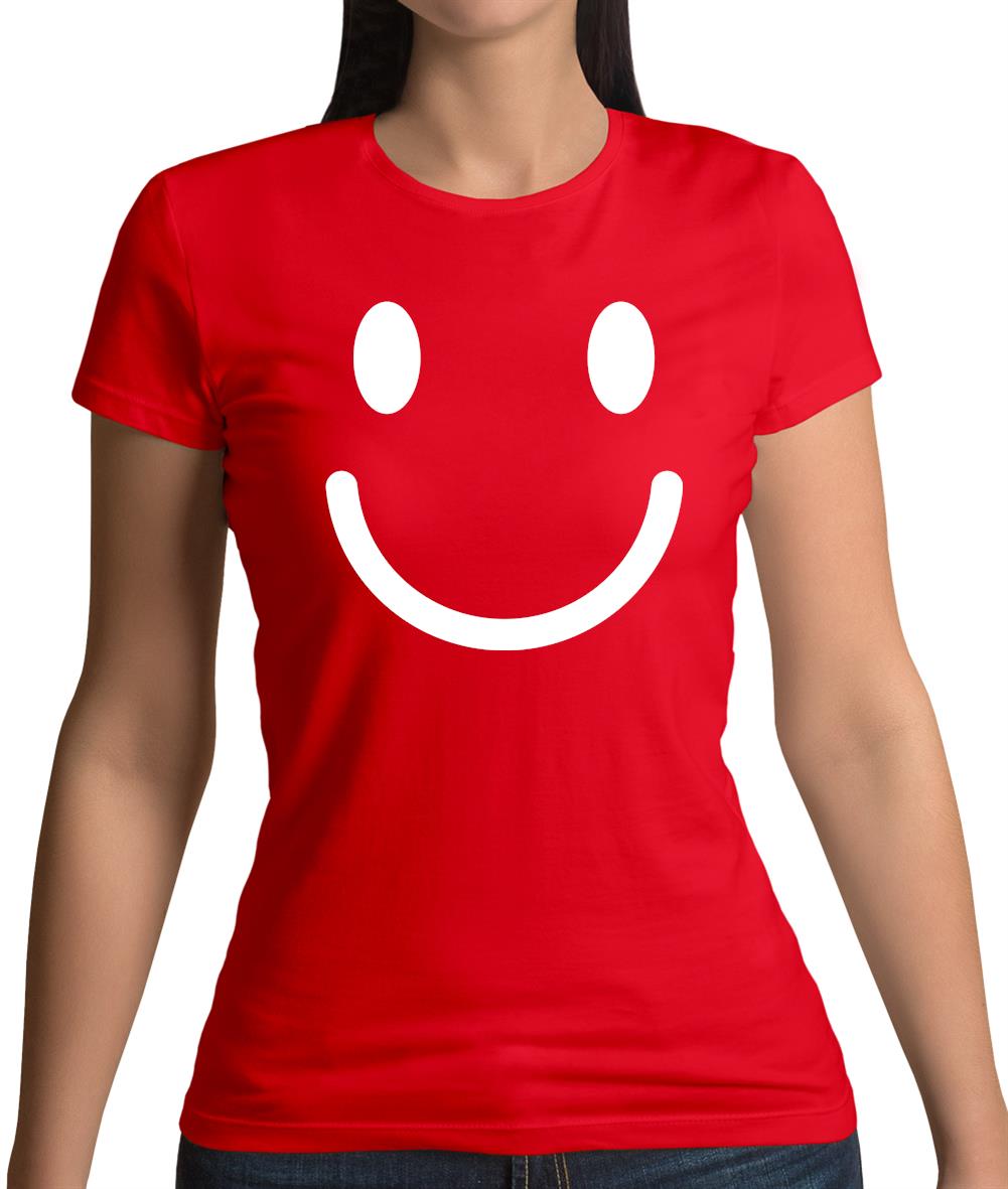 Smiley Face Womens T-Shirt