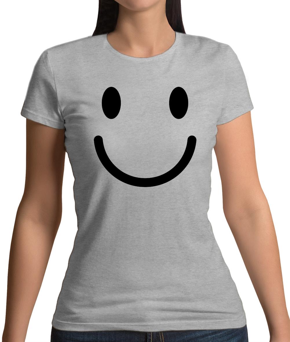 Smiley Face Womens T-Shirt