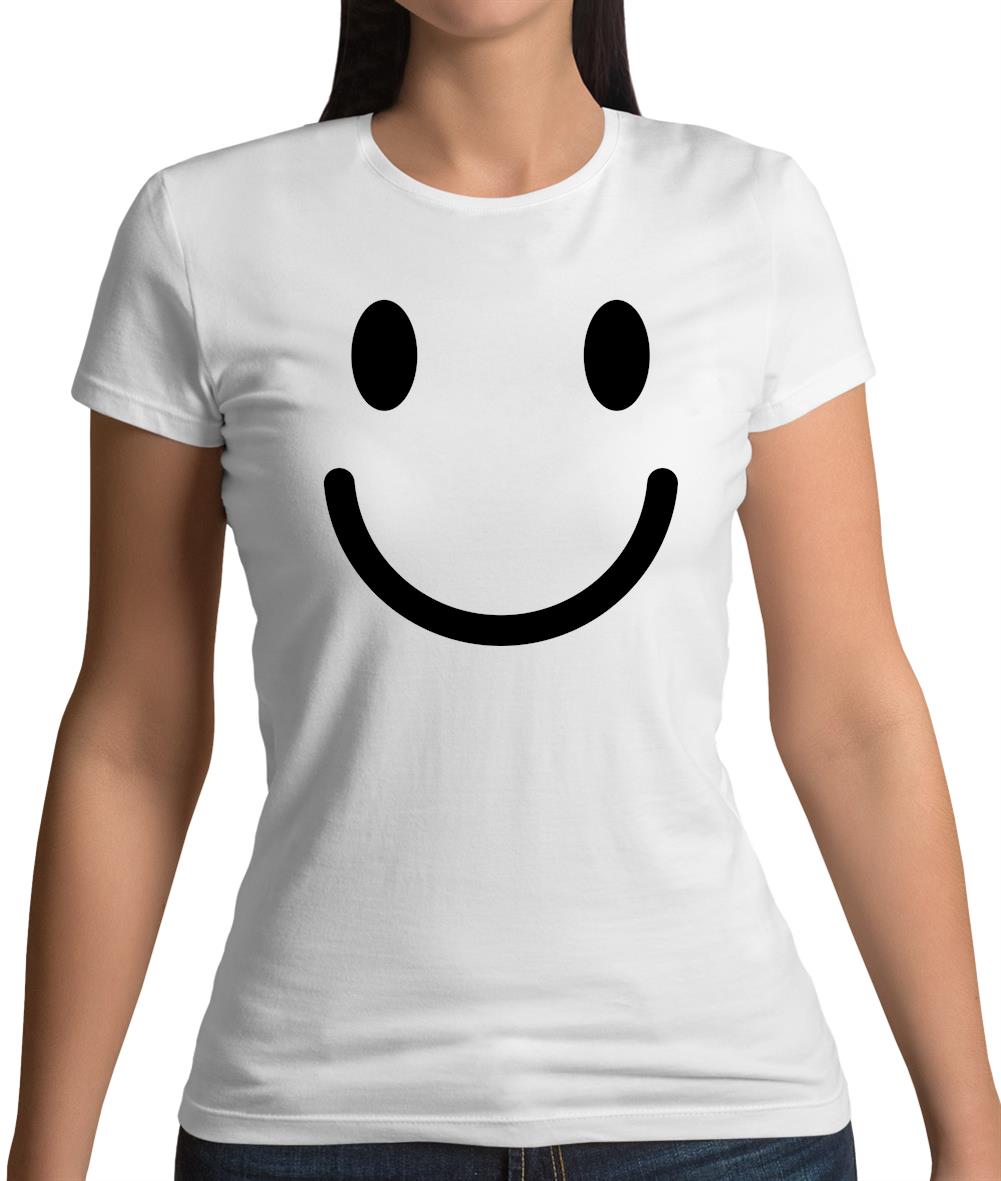 Smiley Face Womens T-Shirt