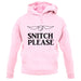 Snitch Please unisex hoodie