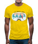 Snowgoggles - Snowboard Mens T-Shirt