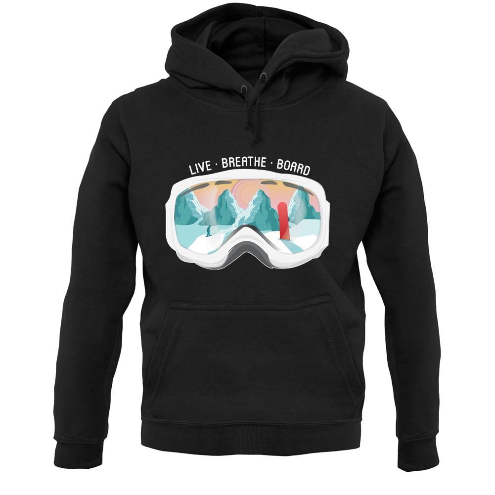 Snowgoggles - Snowboard Unisex Hoodie