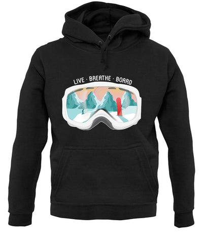 Snowgoggles - Snowboard unisex hoodie