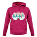 Snowgoggles - Snowboard unisex hoodie