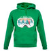 Snowgoggles - Snowboard unisex hoodie