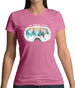 Snowgoggles - Snowboard Womens T-Shirt