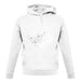 Snowboard Swoosh unisex hoodie