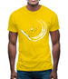 Snowboard Swoosh Mens T-Shirt