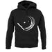 Snowboard Swoosh unisex hoodie