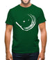 Snowboard Swoosh Mens T-Shirt